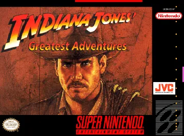 Indiana Jones' Greatest Adventures (USA) box cover front